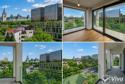 Vedere spre Palatul Culturii –Ap exclusivist cu terasă panoramică–Tatatami Seven - 32