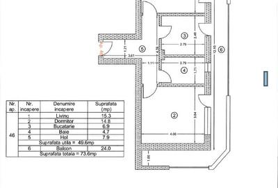 Popesti Leordeni-apartament decomandat mobilat si utilat - 2