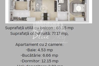 Madrid Park Residence- Apartament 2 camere - 4
