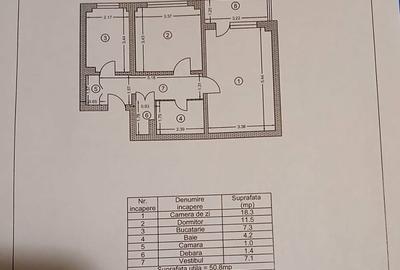 Apartament cu 2 camere decomandat în Rahova