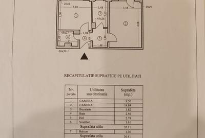 Apartament 2 camere - Strada Gradistea - 12