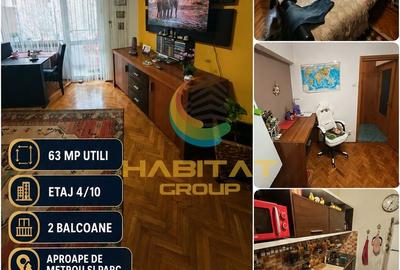 Apartament cu 3 camere semidecomandat în Tineretului