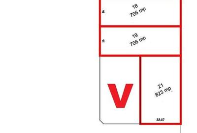Terenuri de vanzare Mosnita, cu utilitati - 70 euro/mp+TVA - 2