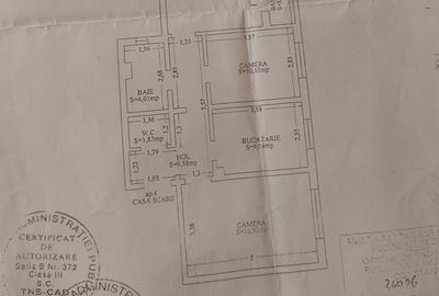Apartament 3 camere decomandat Piata Brotacei - 145000 euro - 20