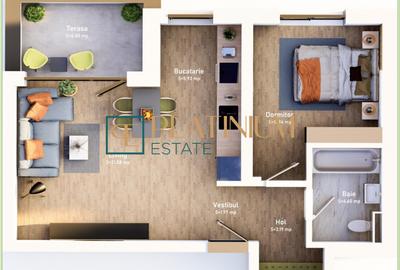 Apartament cu 2 camere decomandat în Mehala
