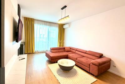 Apartament cu 3 camere semidecomandat, mobilat în Central