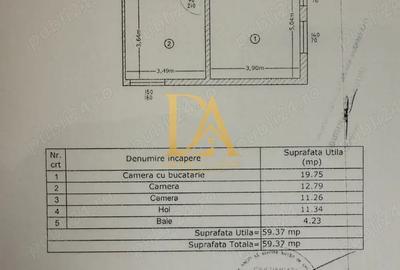Apartament 3 camere 60 mp Str. Rezervelor 54 Chiajna - 9