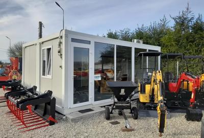 Teren intravilan 1.500 mp cu birou modular – DN13 Hălchiu–Feldioara - 2