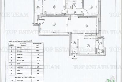4 Camere | Victoriei | 2 x Balcon | 94 mp - 12