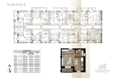 COMISION 0% - Tip Studio / Birou - 2 camere - Oltului 13A, Baia Mare - 12