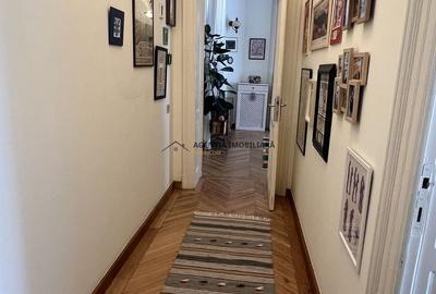 Apartament boem 128 mp | 50 m de Cișmigiu | renovat integral | parcare - 10
