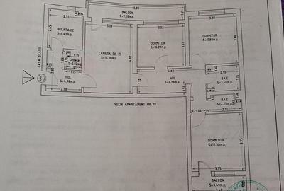 Tomis Nord Cambrige School (COD 06) Apartament 4 camere 89 mp - 2