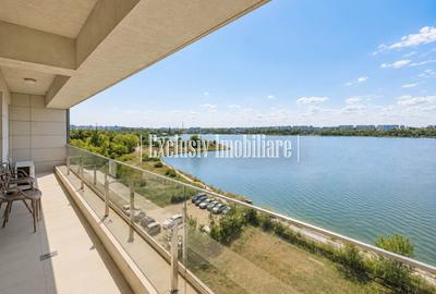 Vedere Frontala la Lac Tabacarie - Apartament de 140 mp cu 3 camere si 3 terase - 7