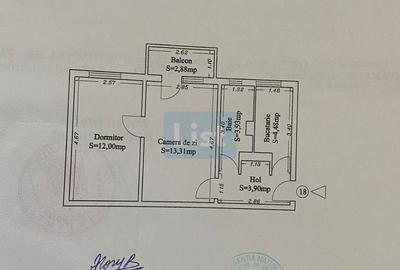 2 camere semidec | 38 mp | Centrală proprie | Mobilat | Zona Doraly - 8