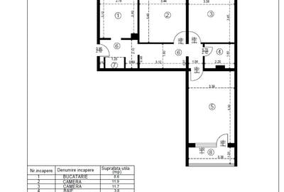 Alexandru cel Bun 3 camere decomandat 162844 - 1