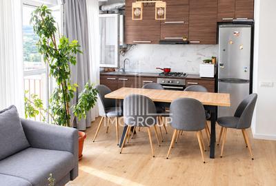 Apartament cu 2 camere semidecomandat, mobilat în Mănăștur