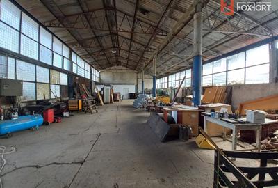 Hala industriala + Teren 7.742 mp | zona Buziasului | 1.200 mp constructii | - 1