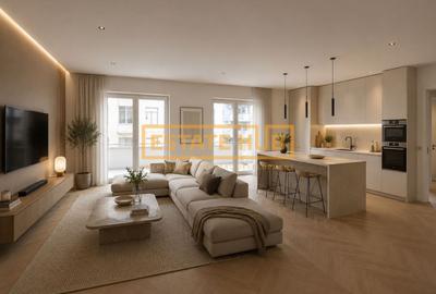 Apartament cu 4 camere semidecomandat în Central