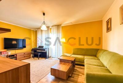 Apartament cu 3 camere decomandat, mobilat în Mărăști