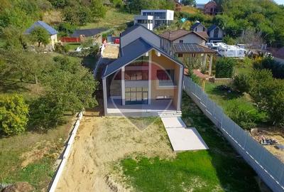 Vilă contemporana cu 6 camere Feleacu.Tavane inalte, 8 Min de oras. 0% - 3