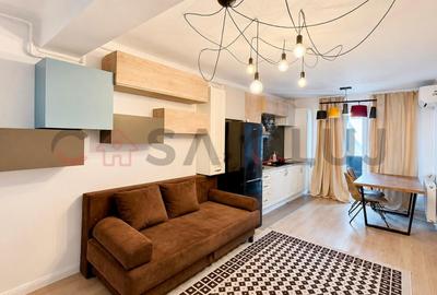 Apartament cu 2 camere semidecomandat, mobilat în Dâmbul Rotund