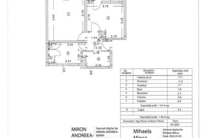 Apartament 2 camere Dimitrie Cantemir-Unirii T725 - 1