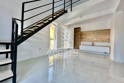 Apartament tip penthouse, bucatarie inchisa, mobilat, situat in Giroc - 1