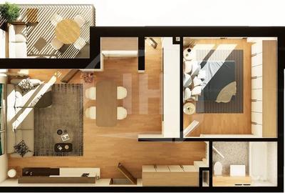 Apartament de camere, 53.37 mp, ideal pentru investitie - 4