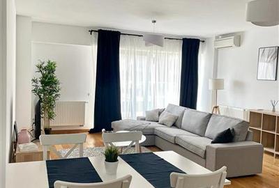 Apartament cu 2 camere semidecomandat, mobilat în Aviației