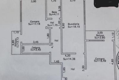 Vanzare apartament 2 camere, St = 82,50mp - 8