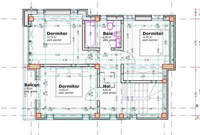 Casă moderna P+E 4 camere - Bârnova, 100 mp, curte 250 mp - 15