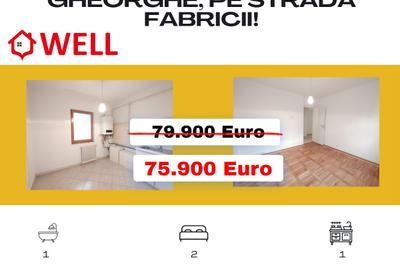 Apartament cu 2 camere de vânzare în Sfântu Gheorghe, pe strada Fabricii! - 1