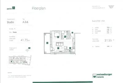 Studio lux| Incalzire in pardoseala| Balcon 8 mp I Comision 0%| - 7