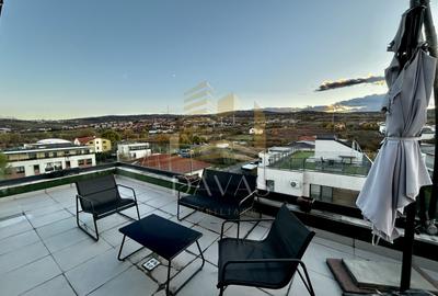 Penthouse 3 camere de inchiriat | Borhanci | Terasa 45mp | Parcare dubla - 11