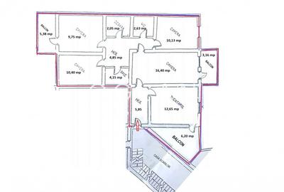 Apartament 4 cam. 90 mp. Ultracentral-Gara - 9