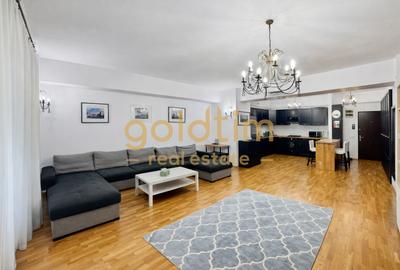Apartament cu 3 camere semidecomandat, mobilat în Pipera