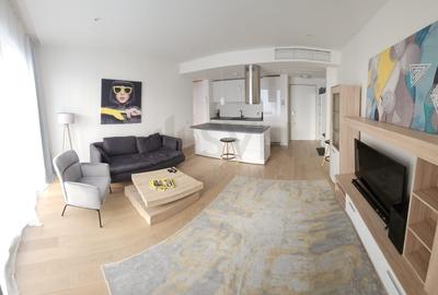 Apartament cu 2 camere semidecomandat, mobilat în Herăstrău