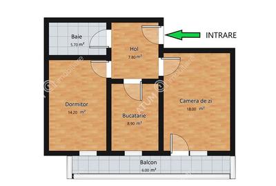 Apartament cu 2 camere decomandate si balcon etaj 2 zona Arhitectilor - 7