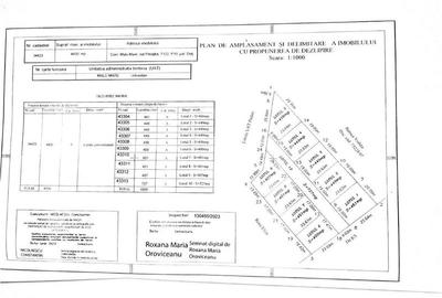 Parcele de teren 400 mp-461 mp sau 4600 mp in Malu Mare