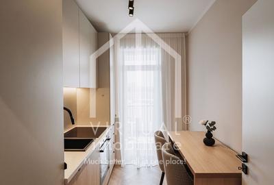 Garsoniera decomandata |   bloc nou cu lift -priveliste la Munti - 14