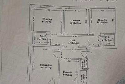 Apartament cu 4 camere decomandat în Inel I