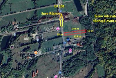 Teren intravilan, 2500 mp, Rasnov, Glajarie - 1