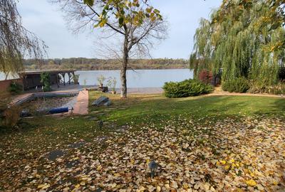 Vila lac snagov in cea mai buna portiune a lacului, ponton, garaj barca, piscina - 39