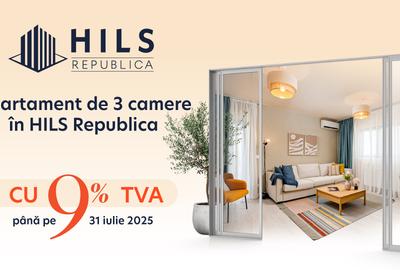 Apartament cu 3 camere decomandat în Industriilor