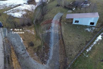 Teren de vanzare in Leresti si casa la roșu cu vedere spre Iezer - 7