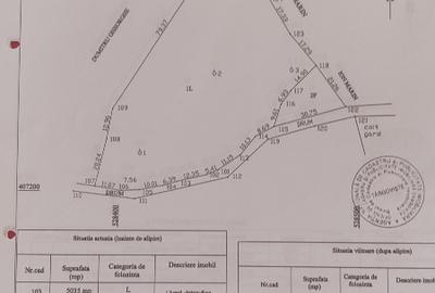 Teren zona deal-munte, pozitie deosebita - 1
