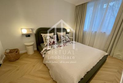 Apartament cu 3 camere semidecomandat, mobilat în Hipodrom 2