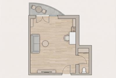 Spatiu birouri Mihalache -Turda in imobil mixt, 33 mp, centrala gaze proprie - 7