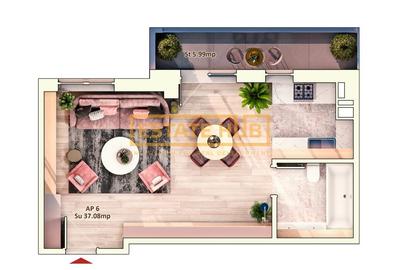 Apartament nou 1 camera | Str Dorobantilor | Comision 0% - 2