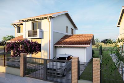 Casă individuală, P+1, 126mp, garaj, 589mp teren, Cartierul Primaverii - 2